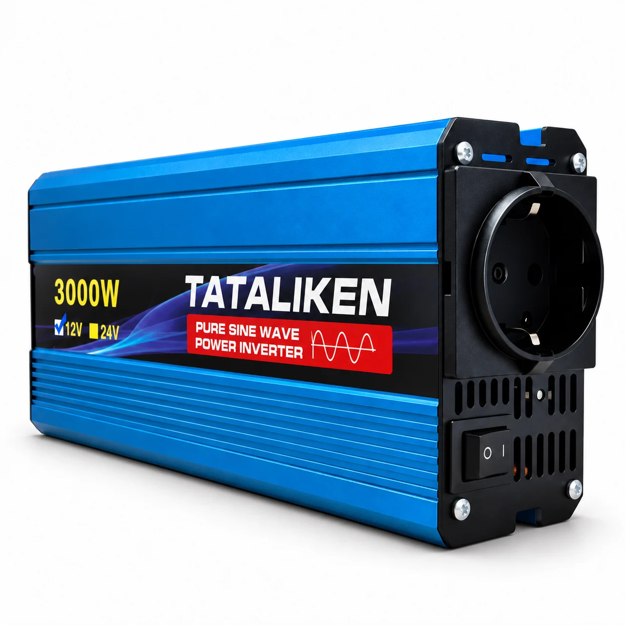 Інвертор TATALIKEN 12 В → 220 В 3000 Вт, чиста синусоїда