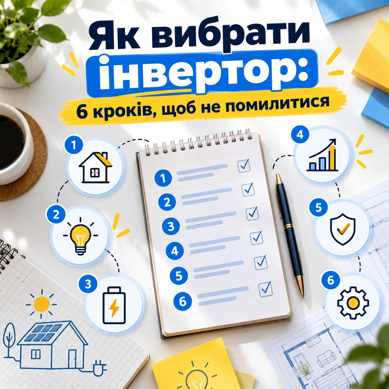 Як вибрати інвертор: 6 кроків, щоб не помилитися